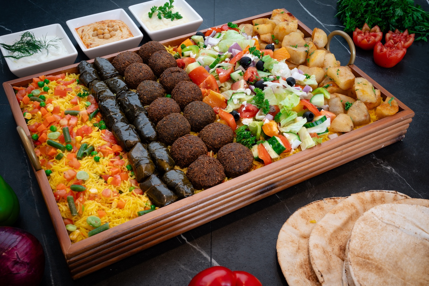 Veggie catering tray 2