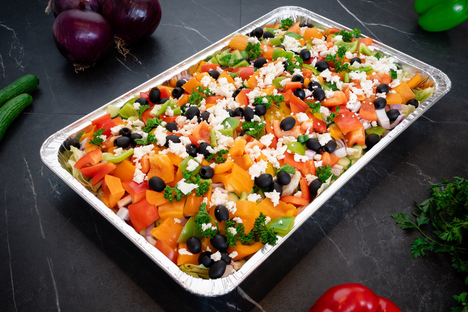 Greek Salad Tray