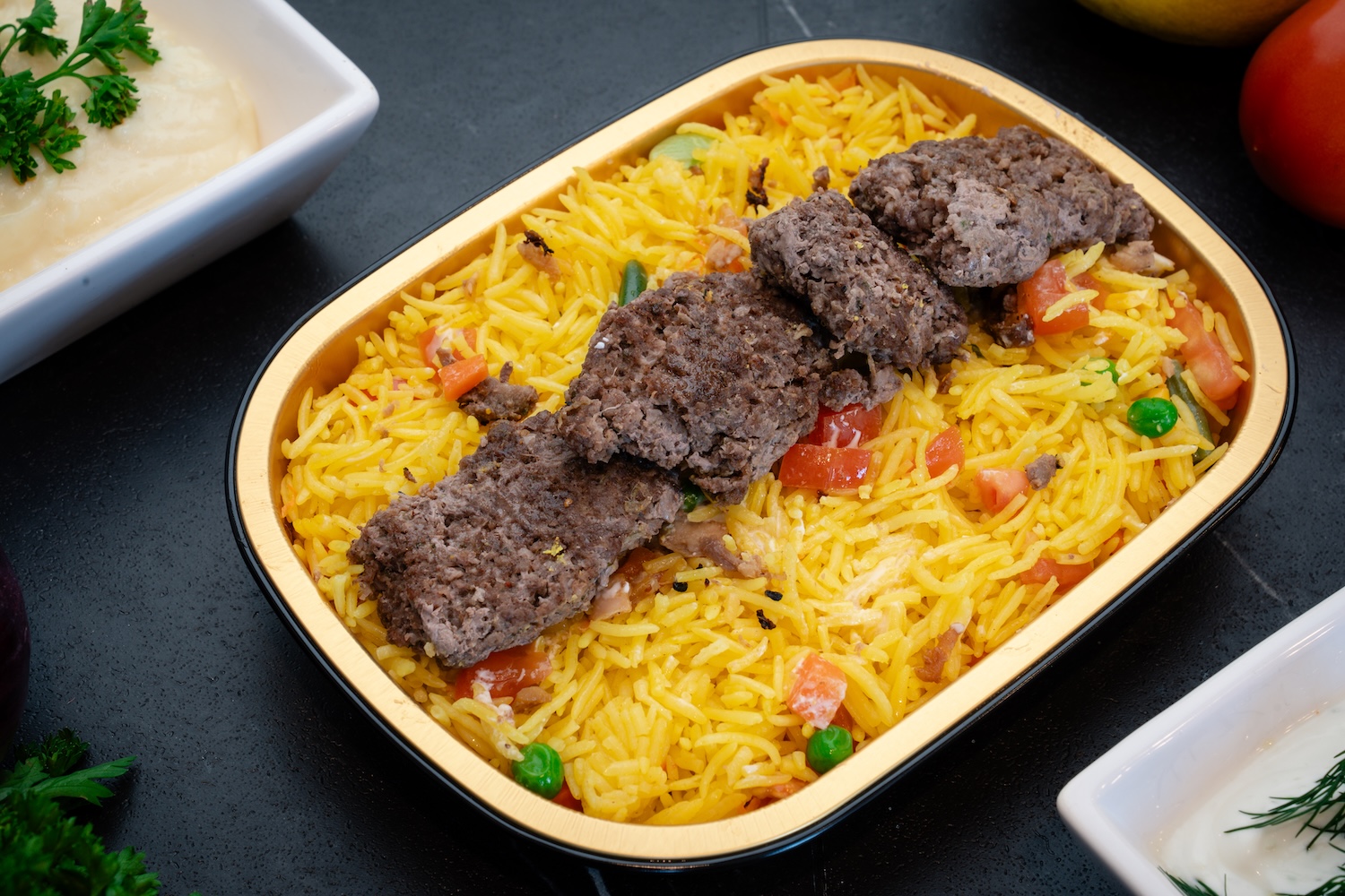 Beef Kofta Kabab Rice Bowl