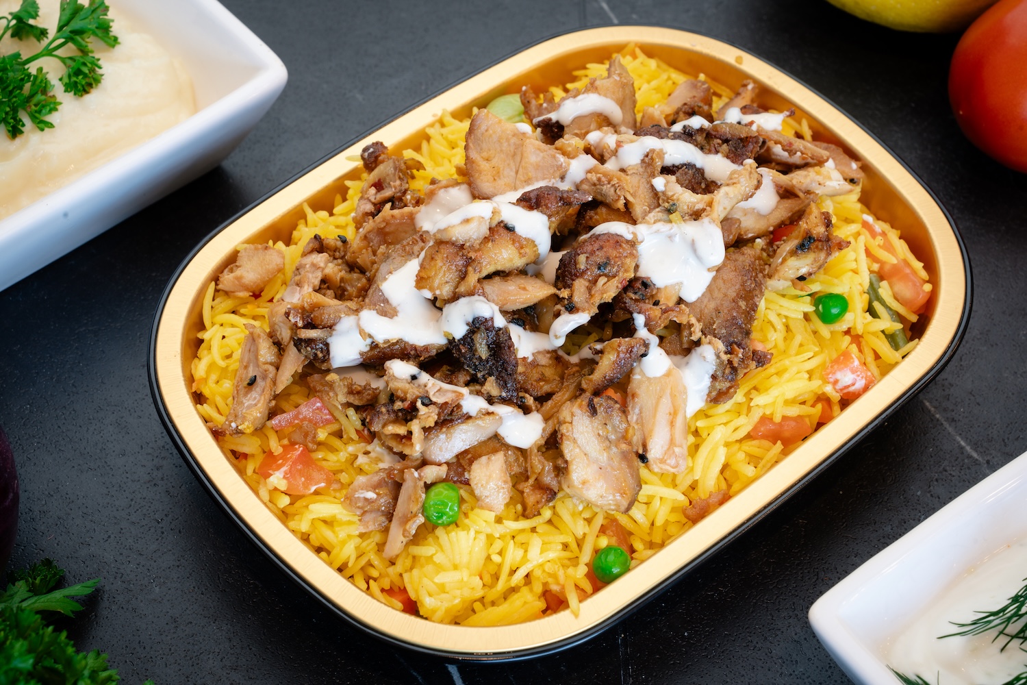 Chicken Shawarma Rice Bowl