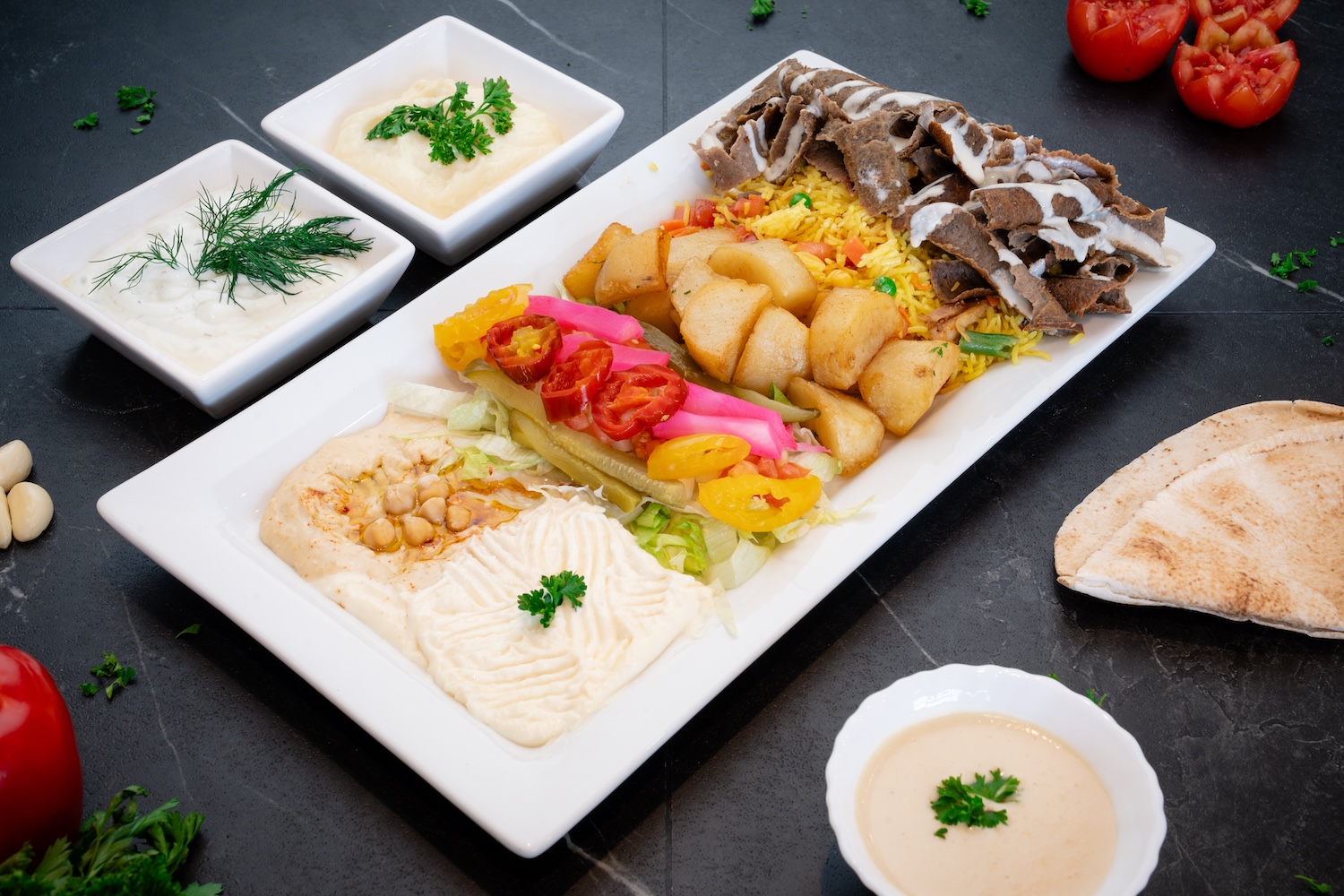 Beef Donair Plate
