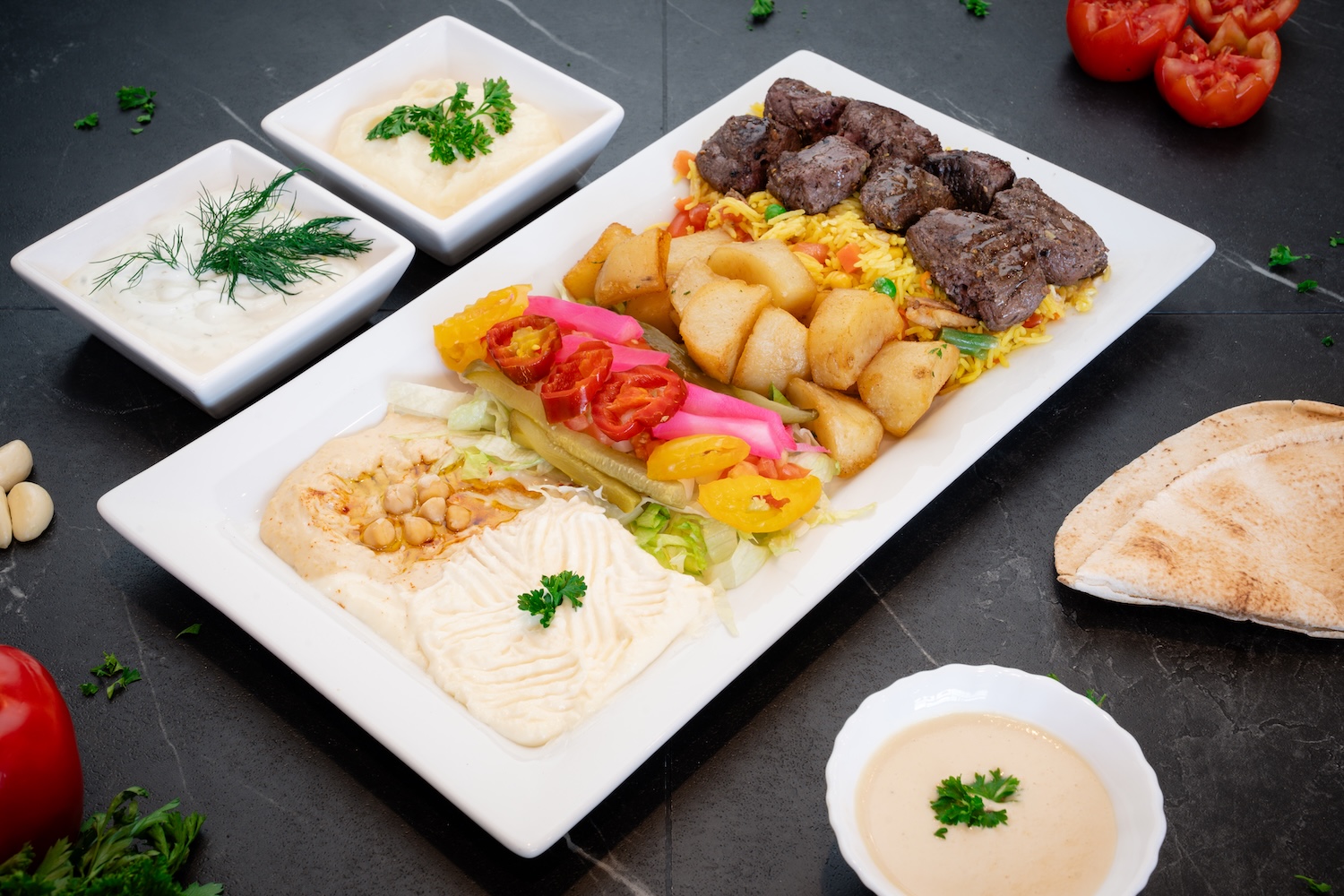 Beef Tenderloin Plate