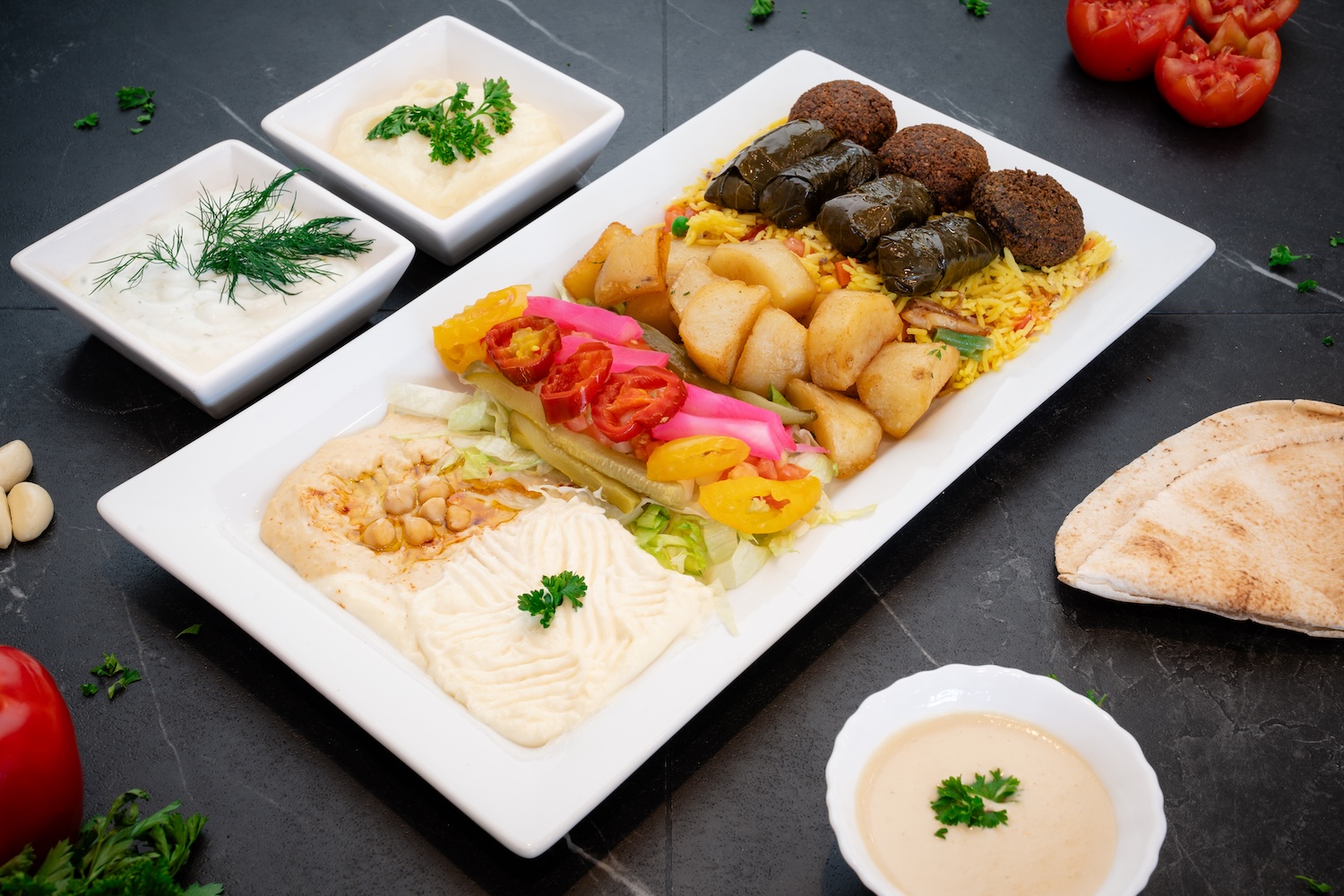 Vegetarian Plate