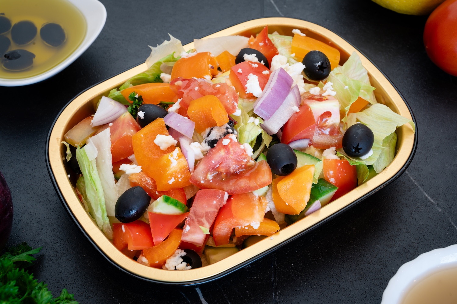 Mediterranean Greek Salad Bowl