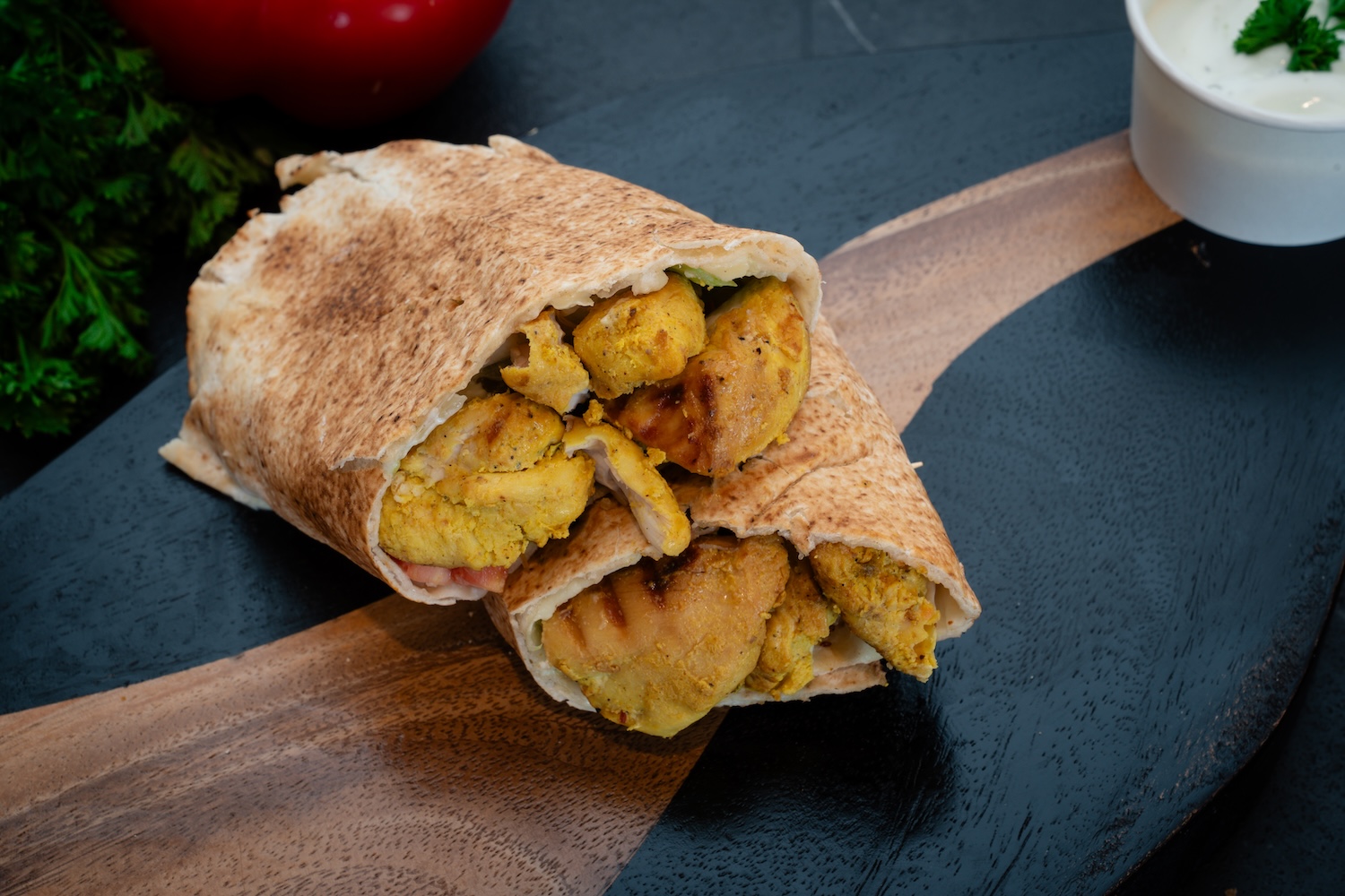 Chicken Tawook Kabab Wrap